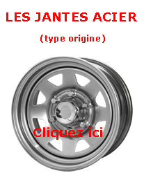 Jantes acier