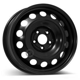 Jante acier PEUGEOT Util. Partner 3 1.2PureTech-110/1.5HDi 100-130<br>1.6HDI 75-100 charge maxi essieu<br>1.400kg-certaines versions uniquement<br>en 17 pouces (jante couleur noire)